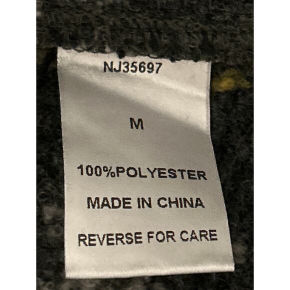 Lumière Coat Jacket Size Medium Gray Plaid Open Front Pockets NWT - Picture 7 of 9